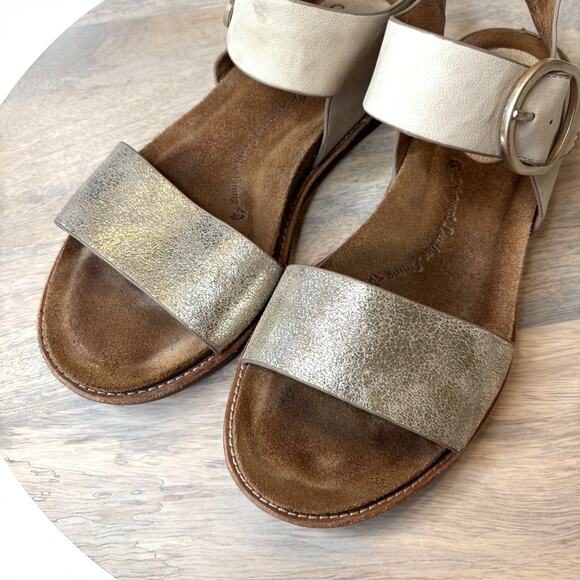 Sofft Women's Bali Gold Metallic Open Toe Slingback Leather Sandals US Sz 6.5 M - Picture 12 of 13